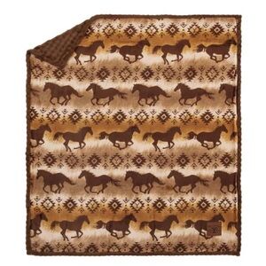 Yellowstone Silk Touch Mink Reverse Throw, 60" X 70"